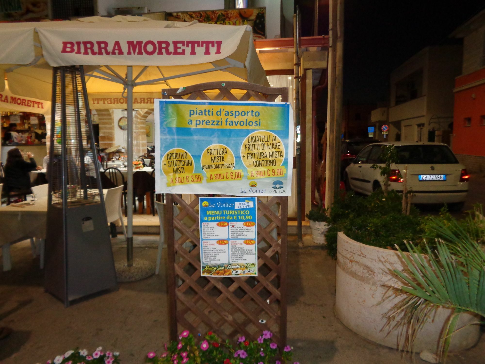 Hotel Ristorante Pizzeria Le Voilier Torre Pali Esterno foto